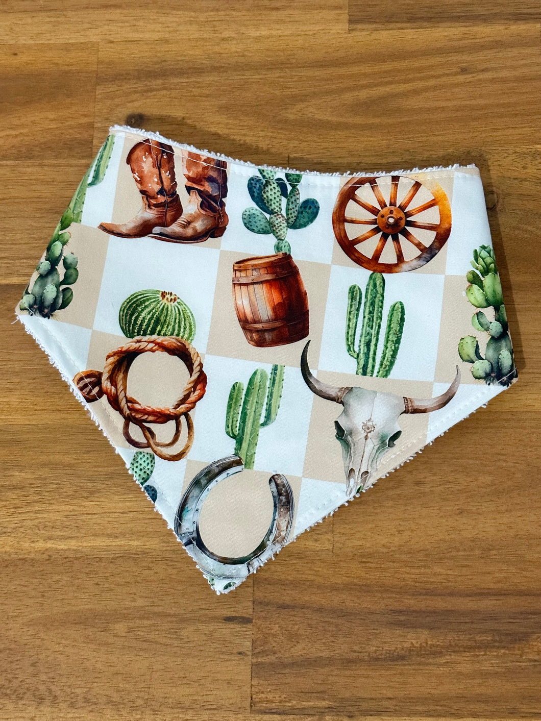 Bandana Bib - Country Check