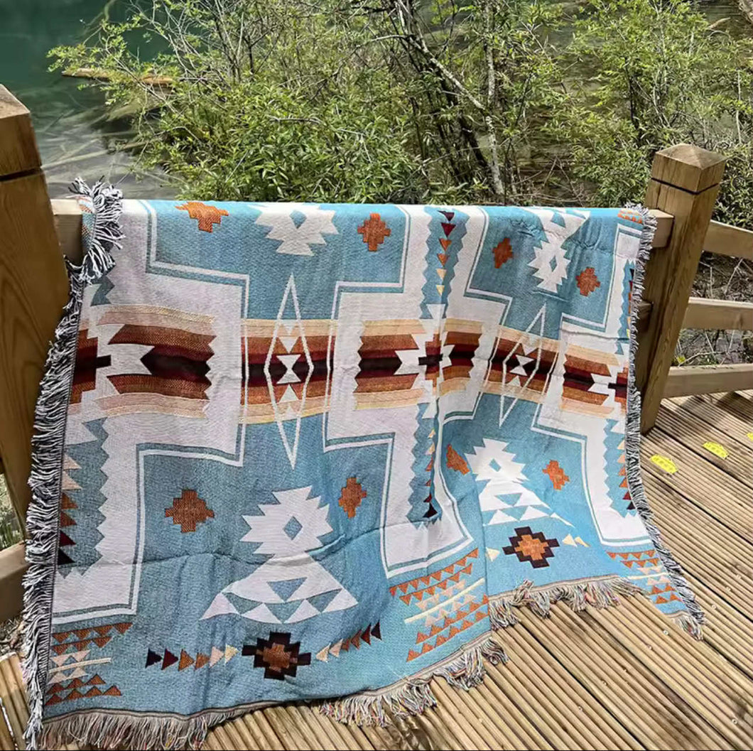 PRE-ORDER - Aztec Throw Blanket (14)
