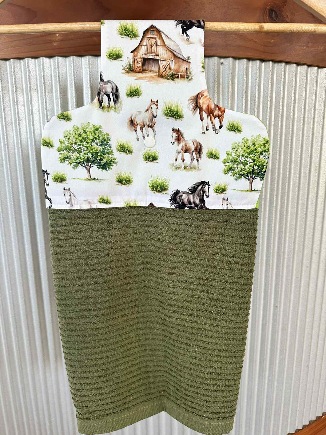 Hanging Tea Towel - Farmyard