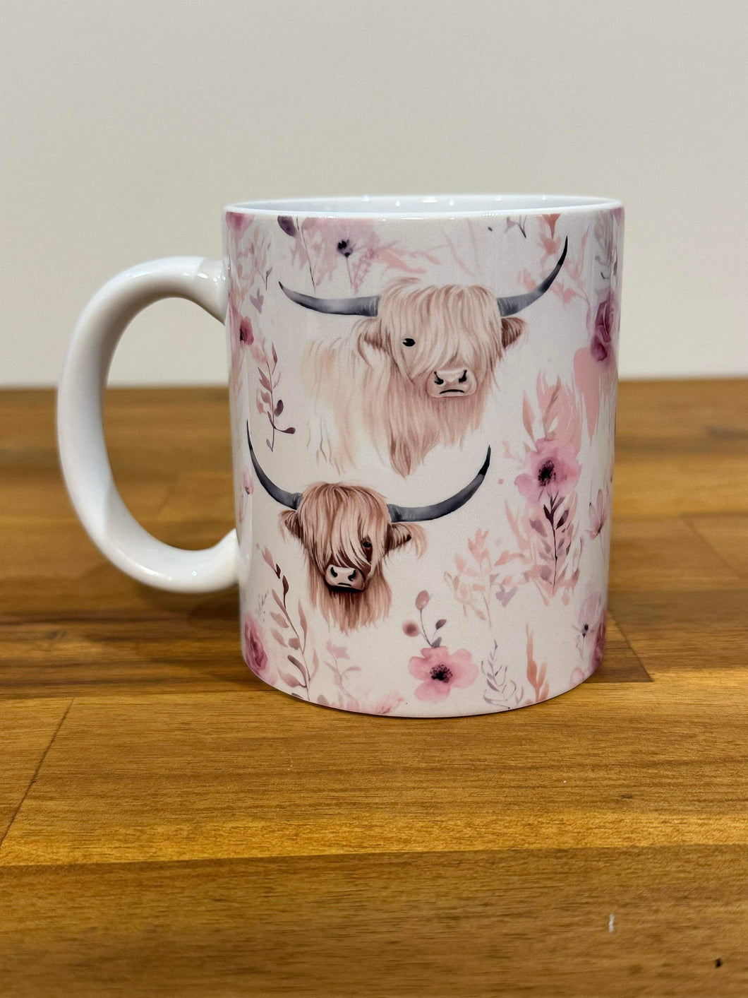 Pink Highland Mug