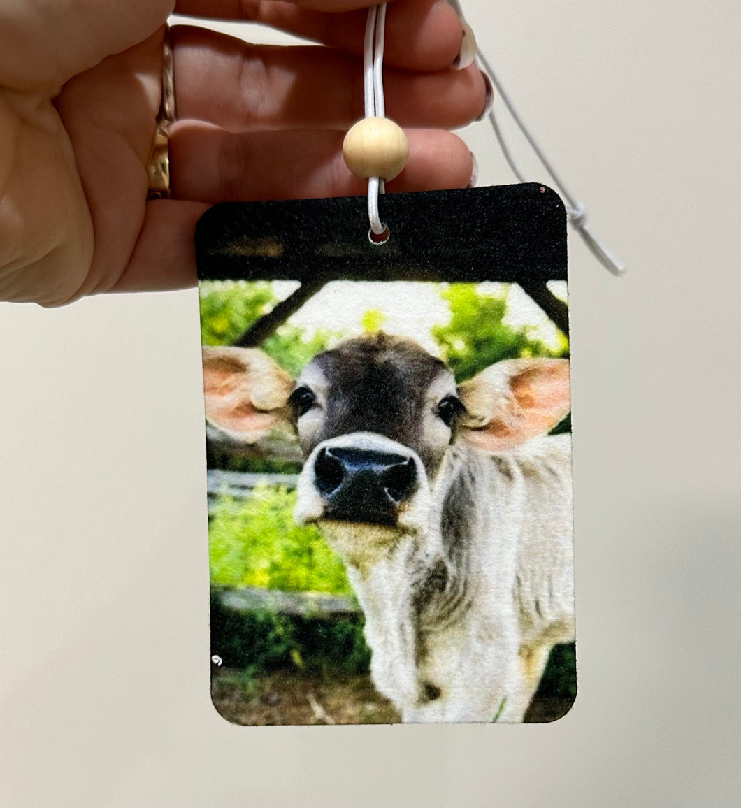 Car Air Freshener- White Calf