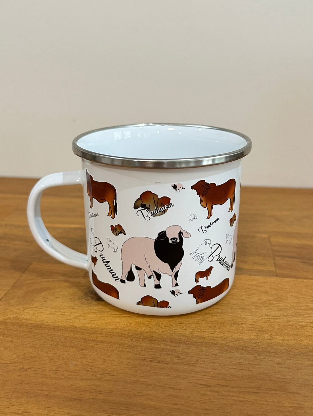 Enamel Mug - Brahman Bull