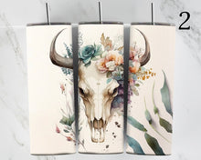 Load image into Gallery viewer, Bull Skull Tumblers
