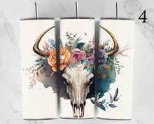 Load image into Gallery viewer, Bull Skull Tumblers
