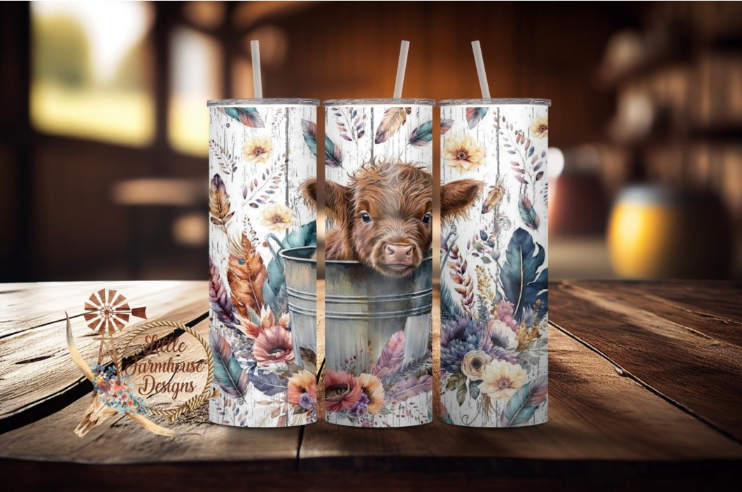 Calf Tumbler & Sippy Cup