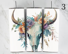 Load image into Gallery viewer, Bull Skull Tumblers
