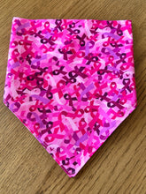 Load image into Gallery viewer, Neck Scarf &amp; Scrunchie - Pink Ribbon
