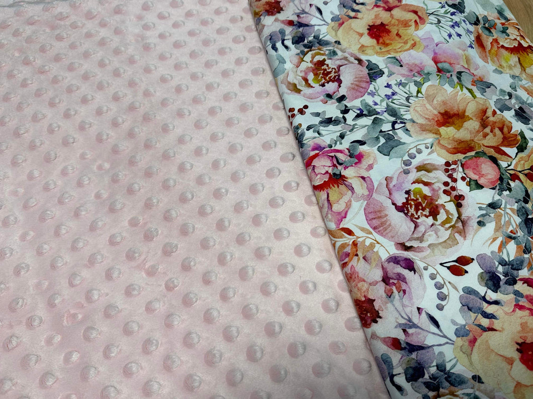 Minky Blanket - Presley Floral