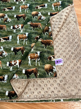 Load image into Gallery viewer, Minky Blanket - Hereford
