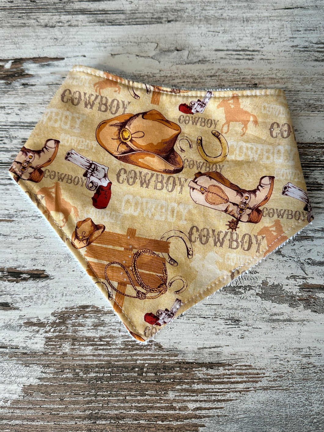 Bandana Bib - Cowboy