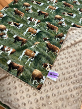 Load image into Gallery viewer, Minky Blanket - Hereford
