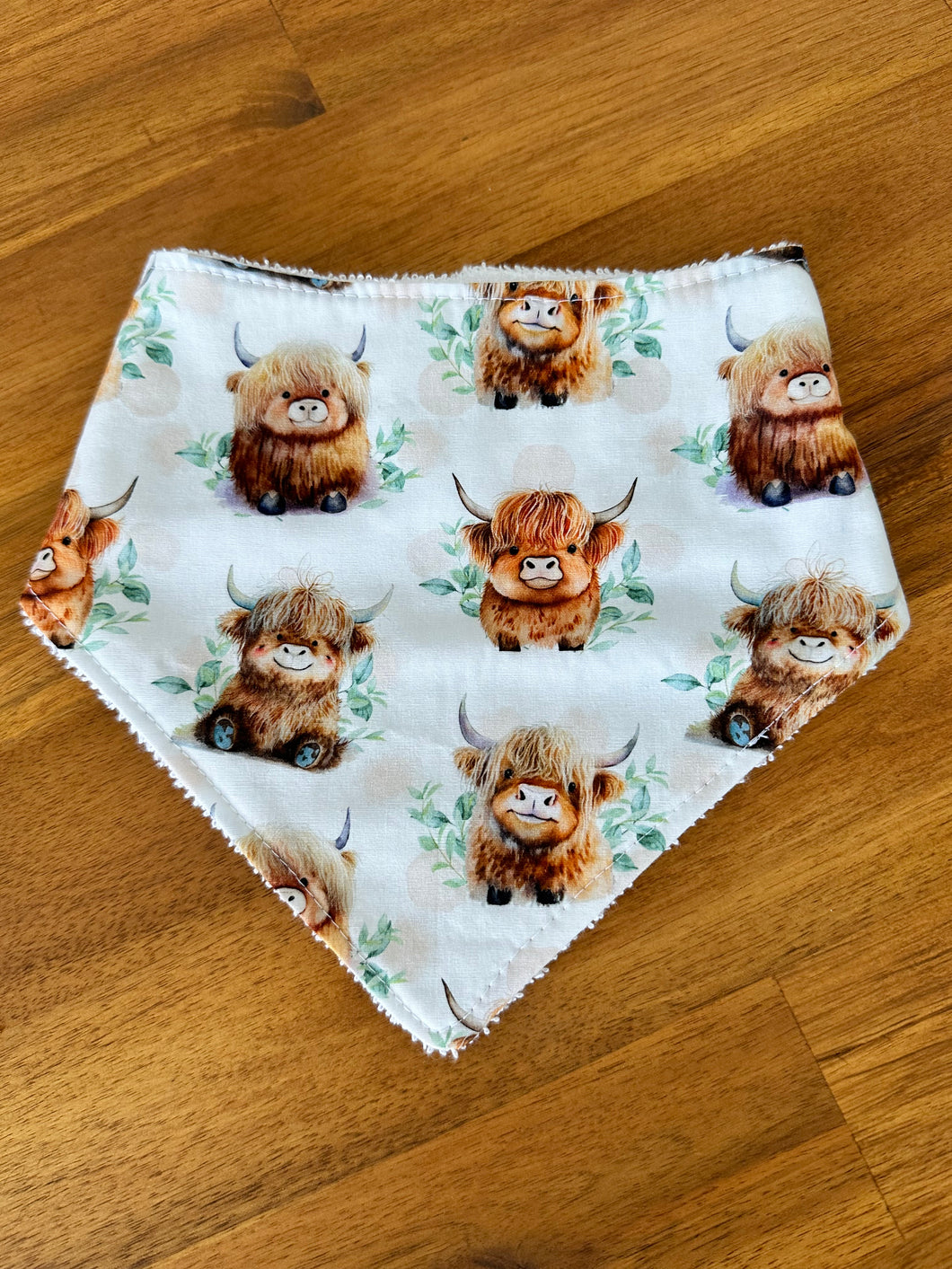 Bandana Bib - Eucalyptus Highland