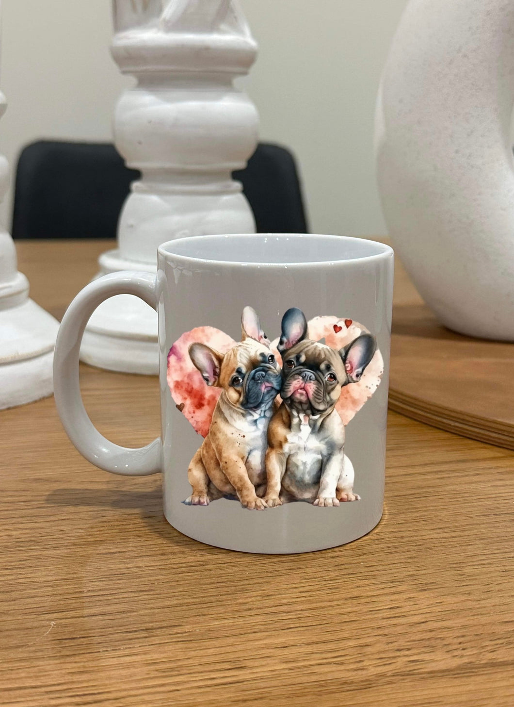 Watercolour Frenchies Mug