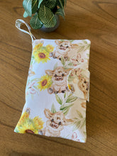 Load image into Gallery viewer, Nappy Wallet - Sunflower Highland
