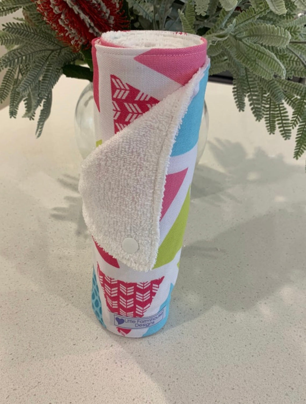 SALE - Reusable Kitchen Towel - Pink