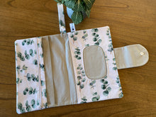 Load image into Gallery viewer, Nappy Wallet - Eucalyptus Stem
