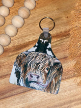 Load image into Gallery viewer, Cow Tag Keyrings
