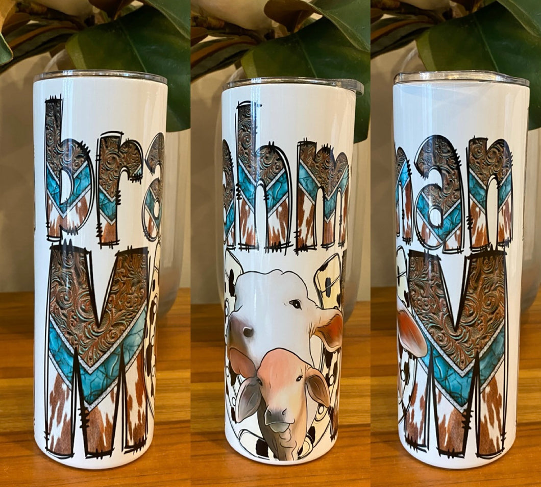20oz Tumbler - Brahman Mum