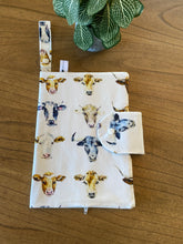 Load image into Gallery viewer, Nappy Wallet - Cows
