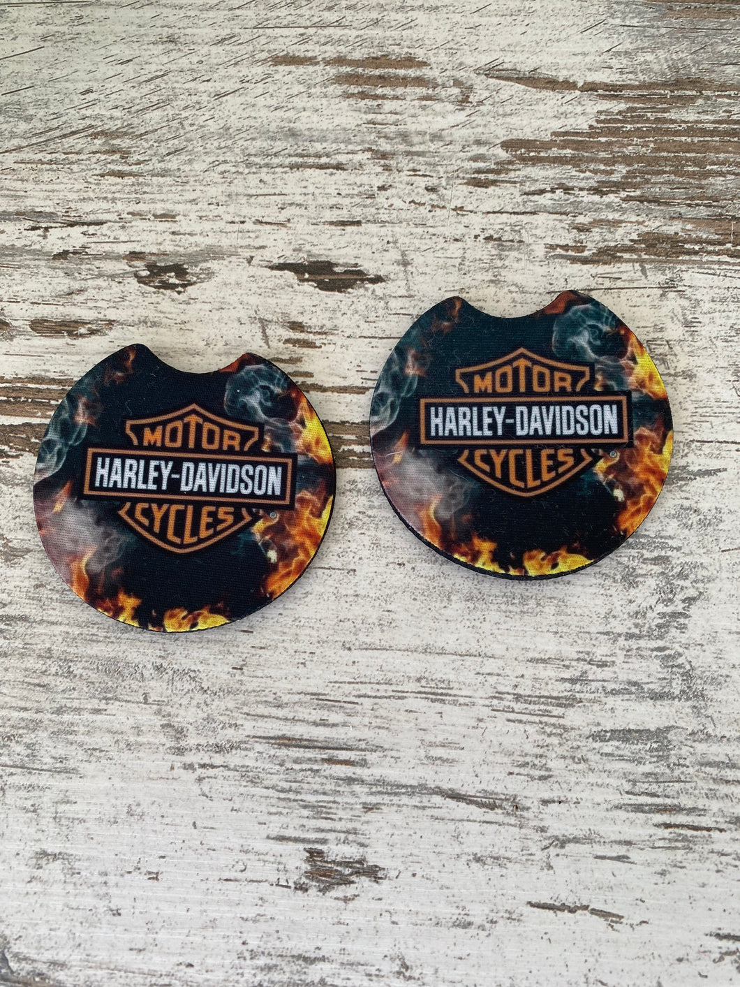 Car Coasters - Harley Davidson